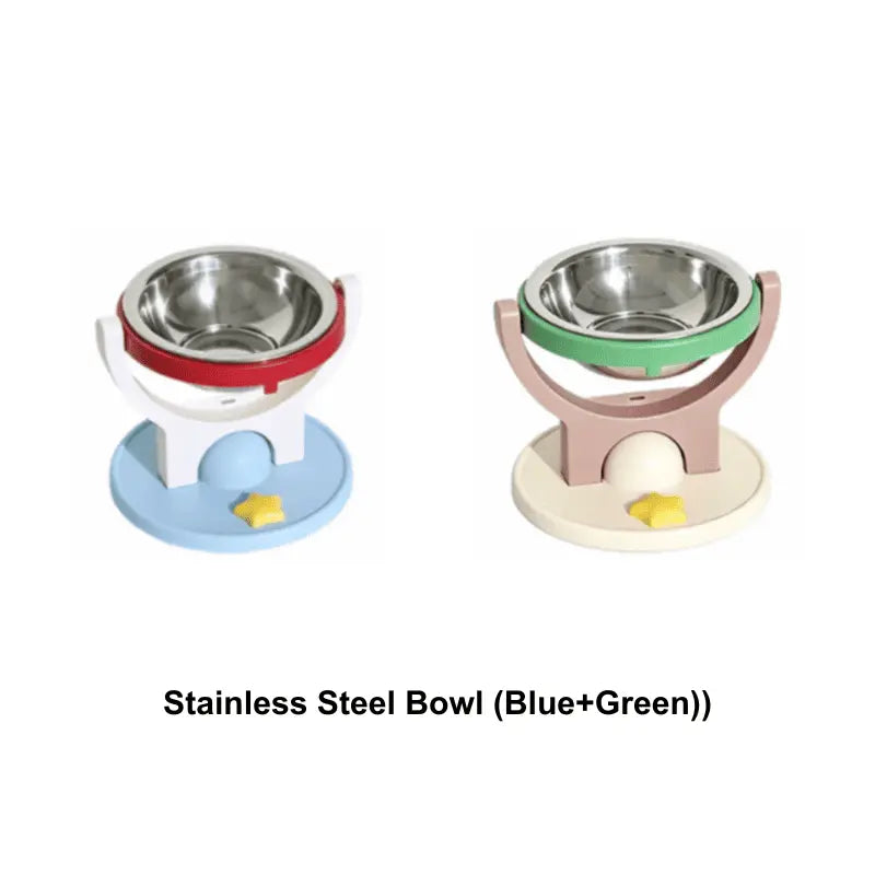 PawLift 2-in-1 Elevated Cat Bowl