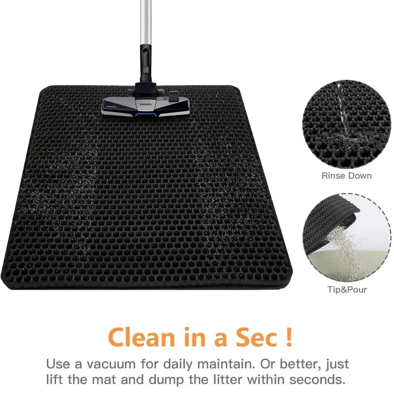 Double Layer Cat Litter Mat