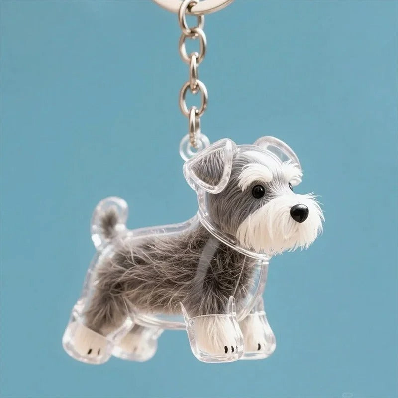Dog Hair Storage Key Chains