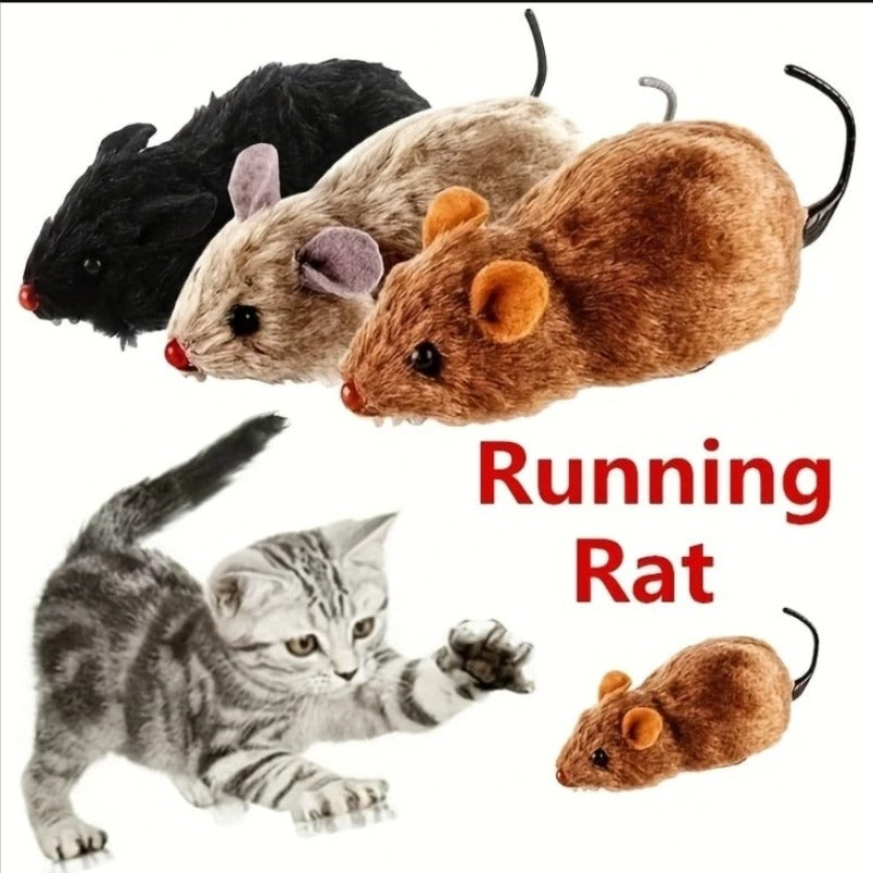 Funny Lifelike Plush Mouse Toy for Cats