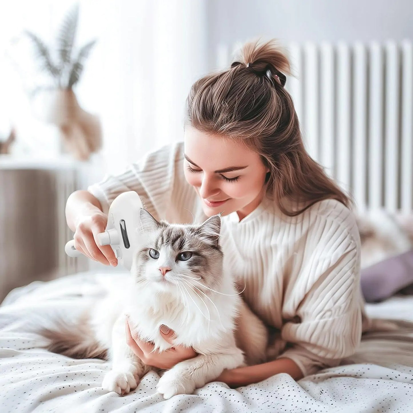 Pet Spray Hair Brushing Comb