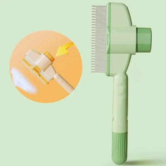 Self-cleaning Pet Massage Brush for Grooming