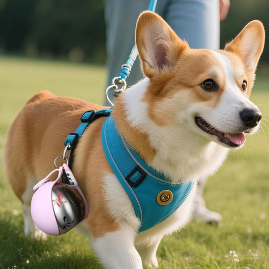Portable Dog Water Bottle with Bowl