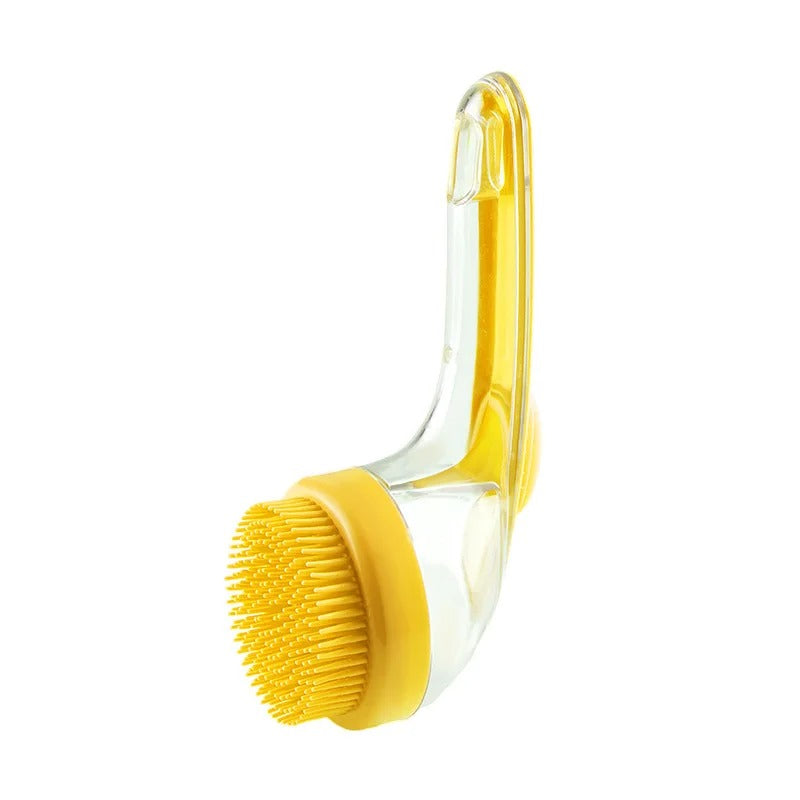 Long Handle Pet Cleaning Brush Soft Silicone