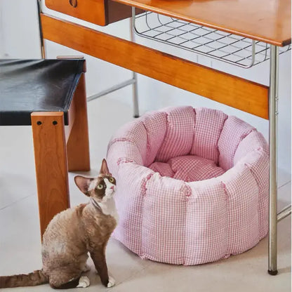 CozyCurl Convertible Pet Bed