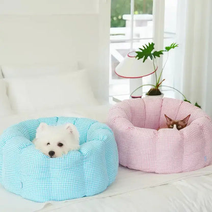 CozyCurl Convertible Pet Bed