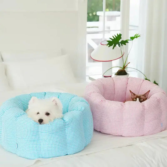 CozyCurl Convertible Pet Bed