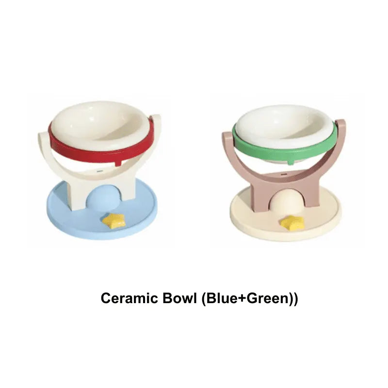 PawLift 2-in-1 Elevated Cat Bowl
