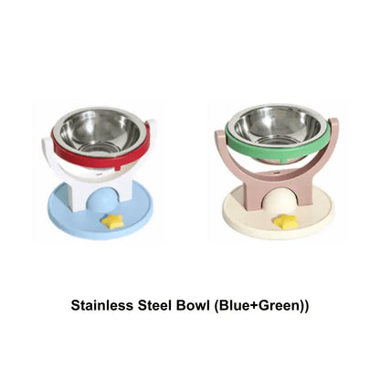 PawLift 2-in-1 Elevated Cat Bowl