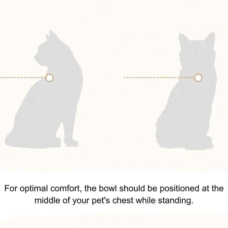 Natural Posture Elevated Pet Bowl