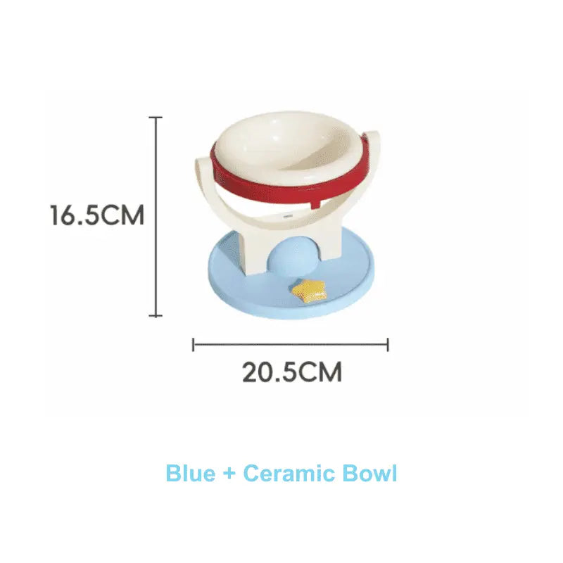 PawLift 2-in-1 Elevated Cat Bowl