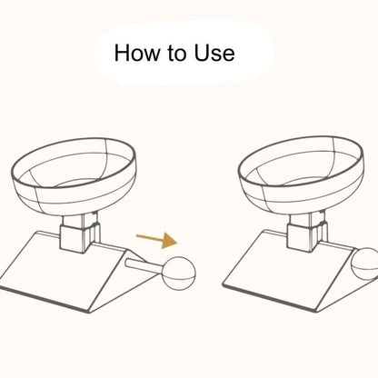 Natural Posture Elevated Pet Bowl