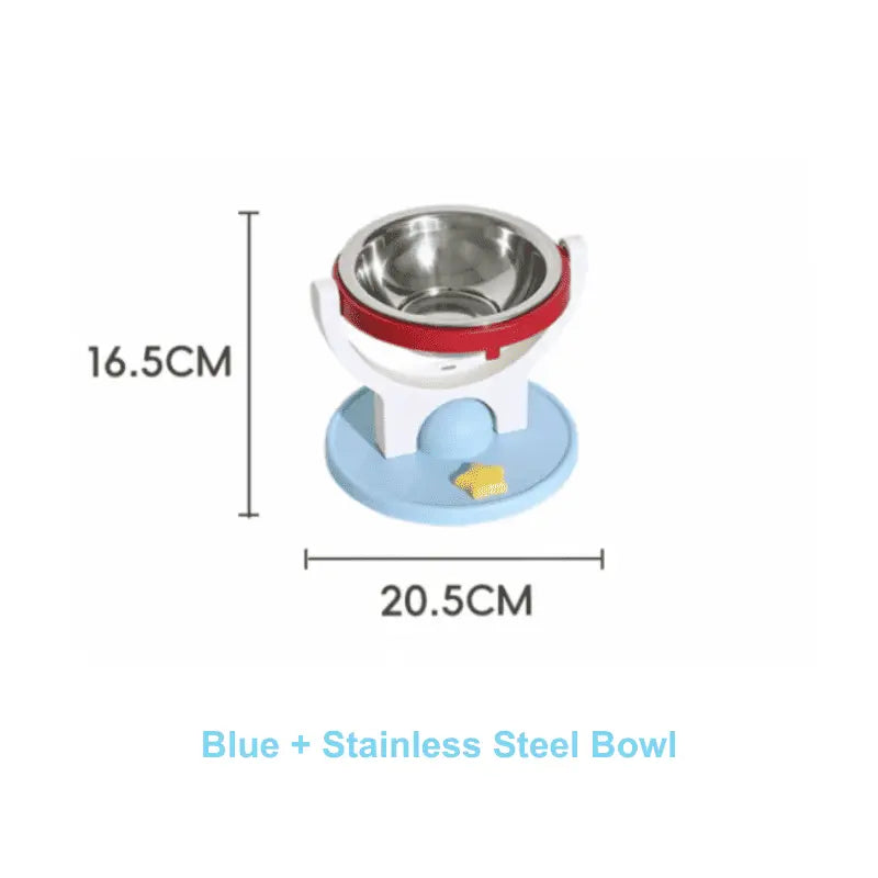 PawLift 2-in-1 Elevated Cat Bowl