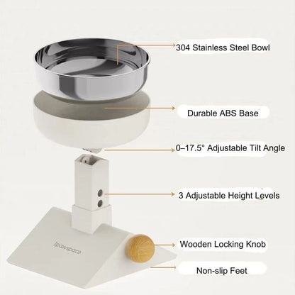Natural Posture Elevated Pet Bowl