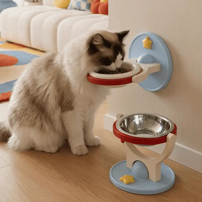 PawLift 2-in-1 Elevated Cat Bowl