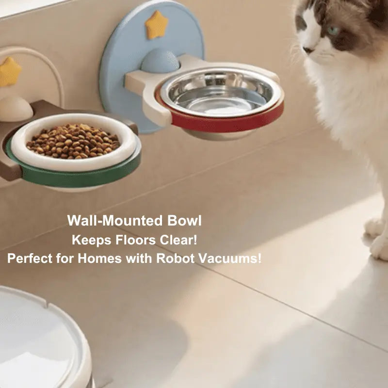 PawLift 2-in-1 Elevated Cat Bowl