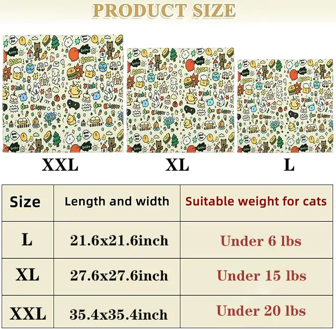 Enveloppement réglable pour chat