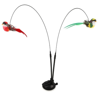 Interactive Bird Simulation Cat Toy Set