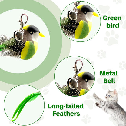 Interactive Bird Simulation Cat Toy Set