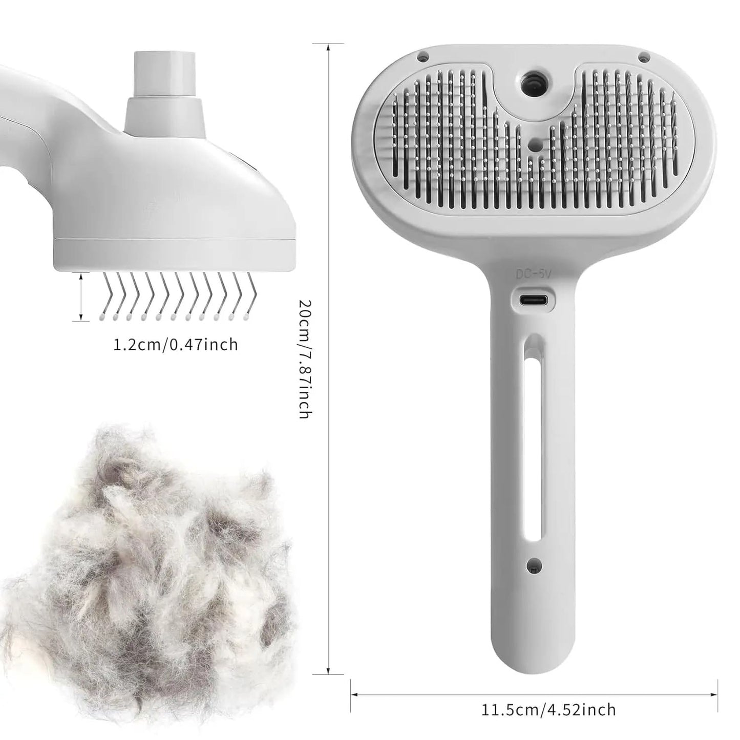 Pet Spray Hair Brushing Comb