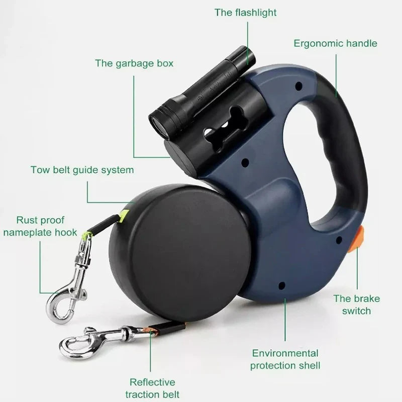 Duo Anti-Tangle Pet Leash