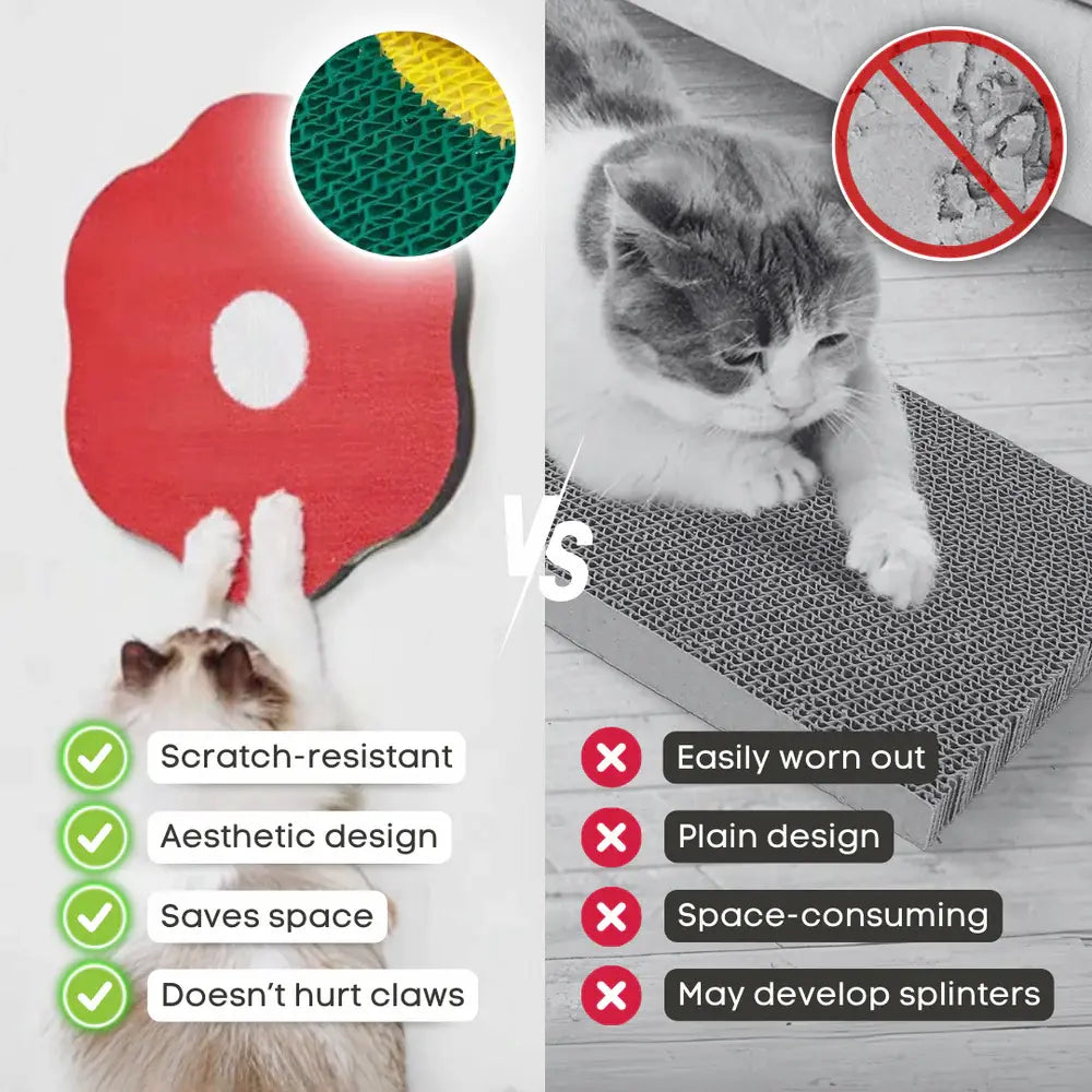 Flower Wall Scratching Pad