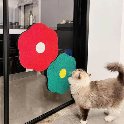 Flower Wall Scratching Pad