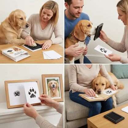 Inkless Pet Paw Print Kit