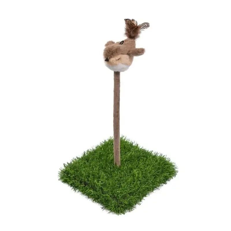 CiciPetStore Interactive Bouncy Bird Cat Toy