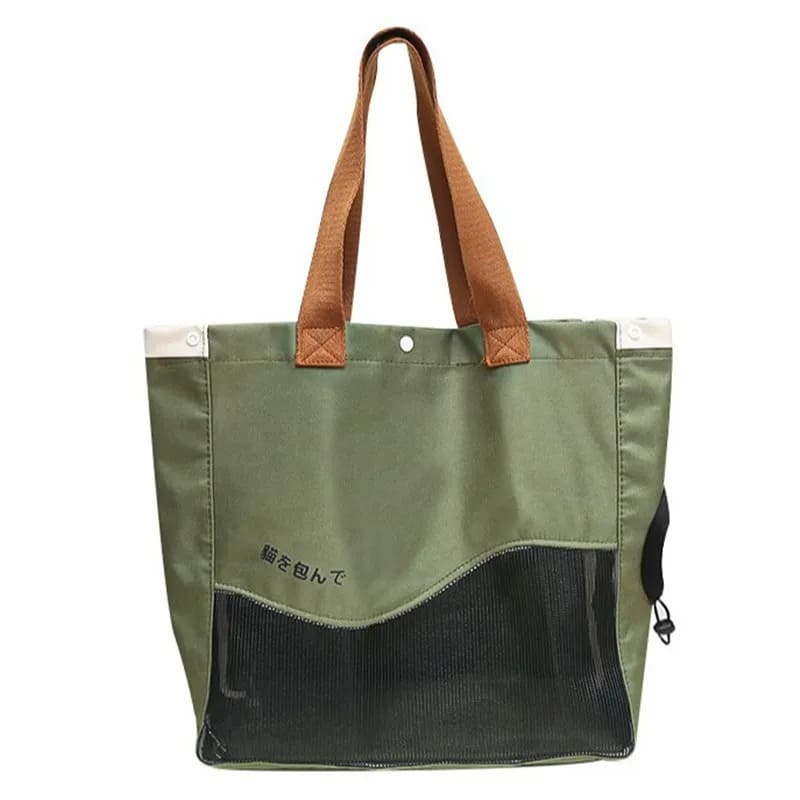 One Shoulder Canvas Pet Bag