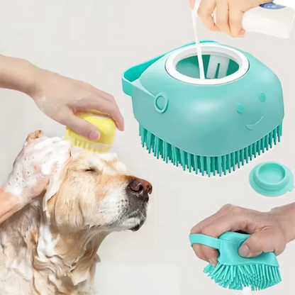 Soft Silicone Pet Bathing Brush