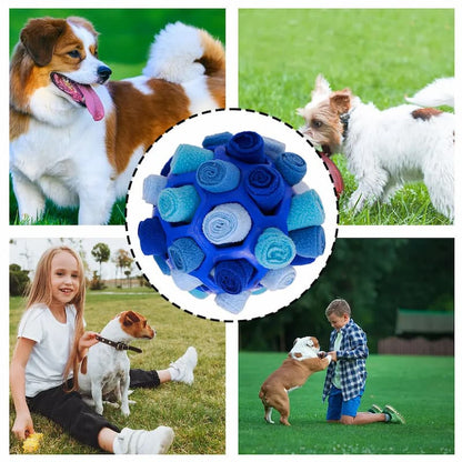 Sniffing Snuffle Ball Dog Toy