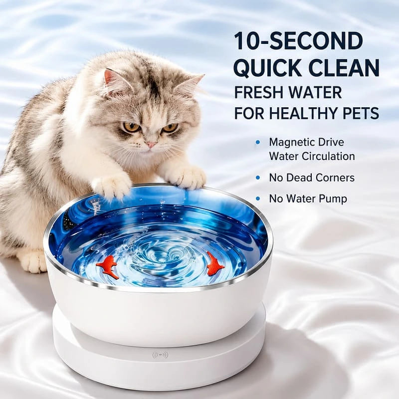 Smart Magnetic Cat Water Fountain