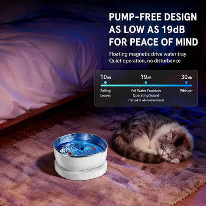 Smart Magnetic Cat Water Fountain