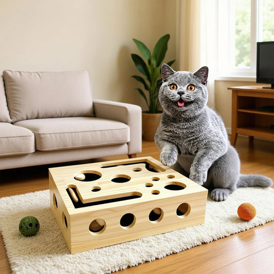 Cat Nail File Enrichment Box