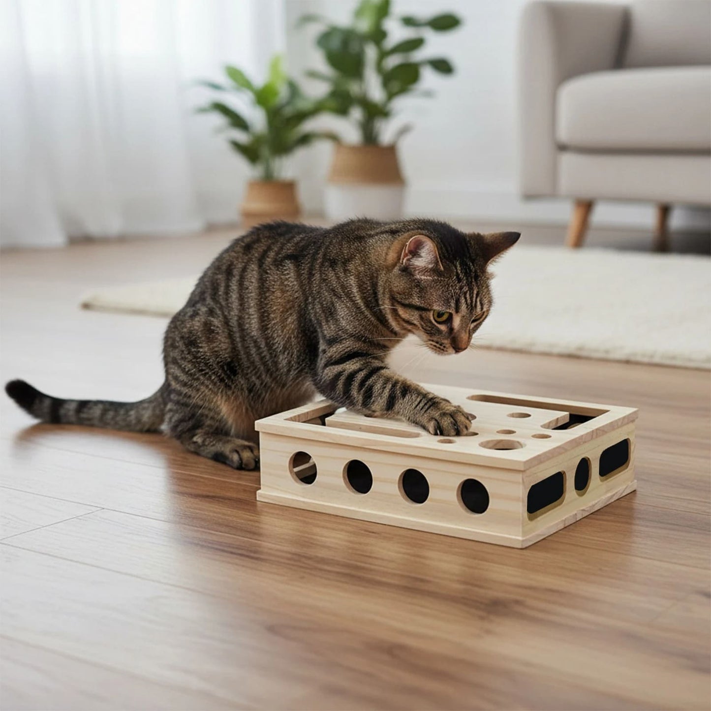 Cat Nail File Enrichment Box