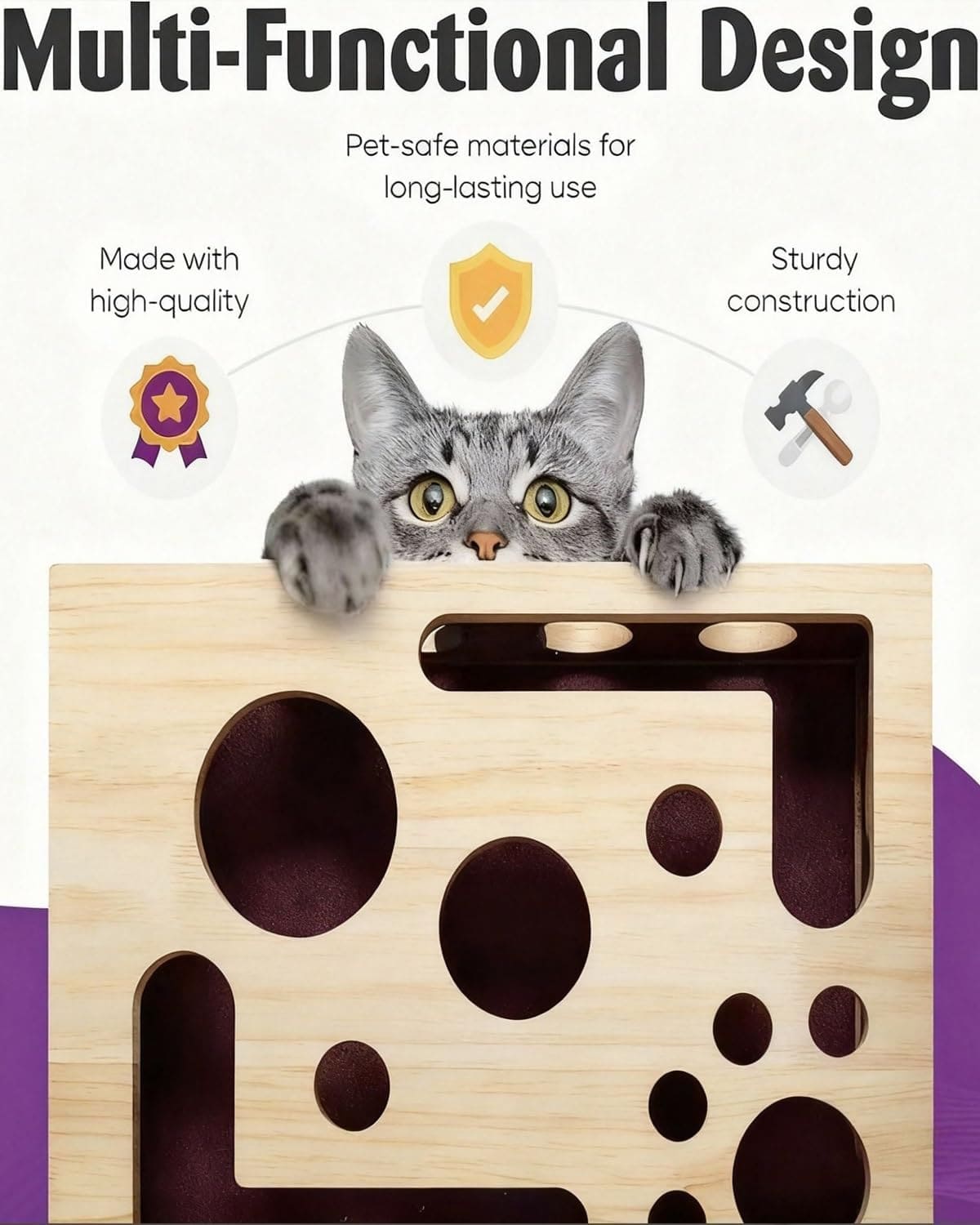 Cat Nail File Enrichment Box