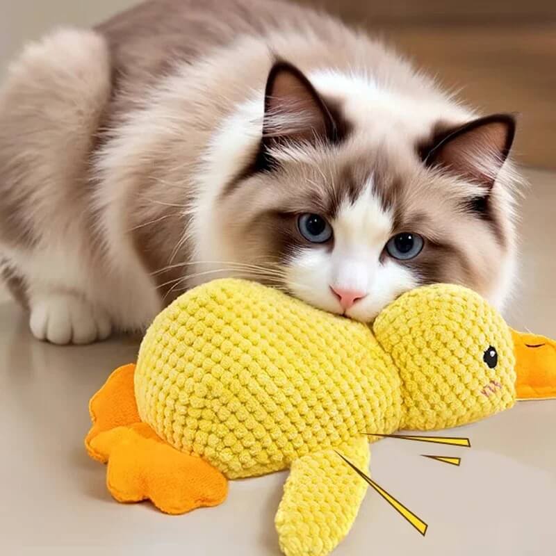 Plush Duck Toy for Pets