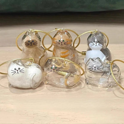 Cute Cat Fur Storage Pendant