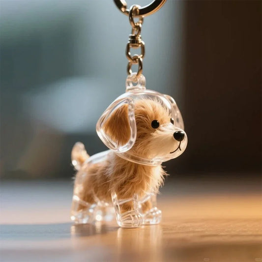Dog Hair Storage Key Chains