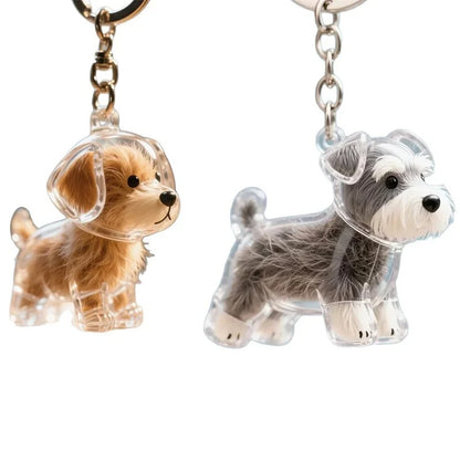 Dog Hair Storage Key Chains