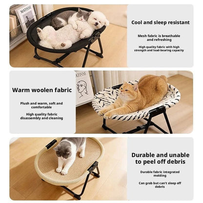 Foldable Elevated Pet Bed