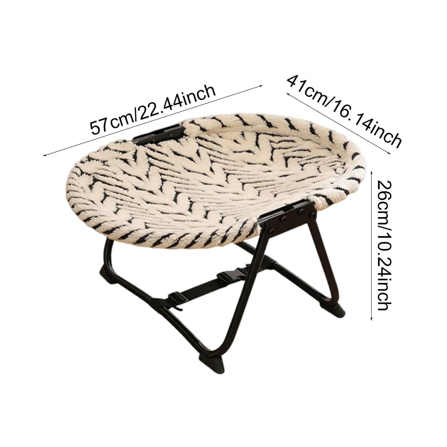 Foldable Elevated Pet Bed