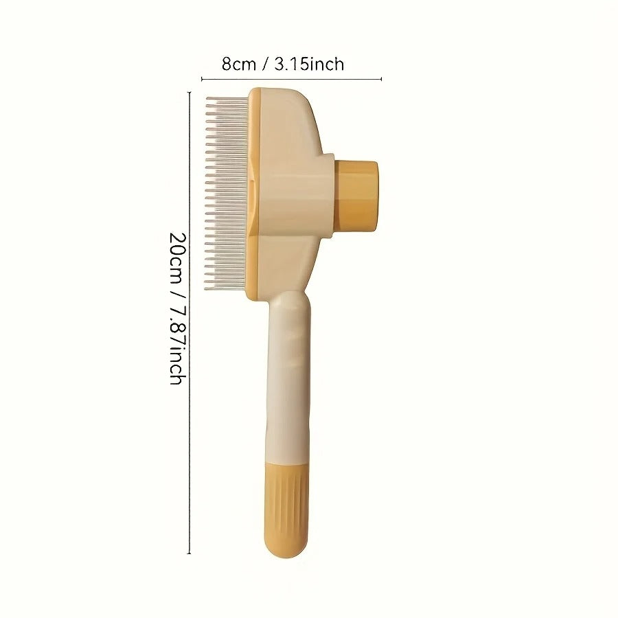 Self-cleaning Pet Massage Brush for Grooming