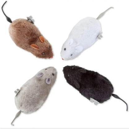 Funny Lifelike Plush Mouse Toy for Cats