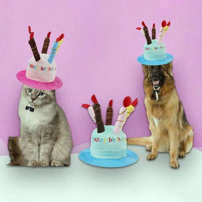Creative Plush Pet Decoration Hat