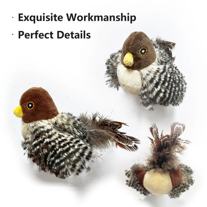 Interactive Sparrow Shaped Cat Toy