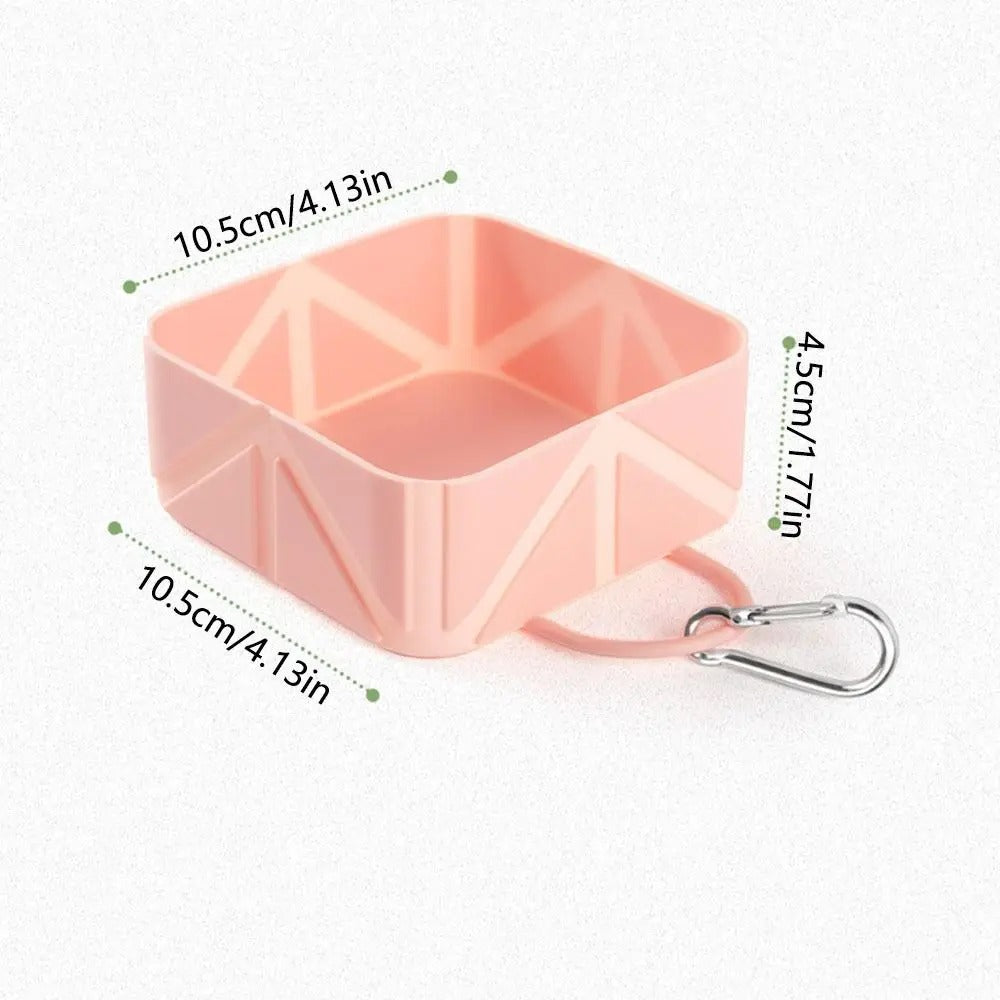 Soft Anti Slip Folding Pet Bowl