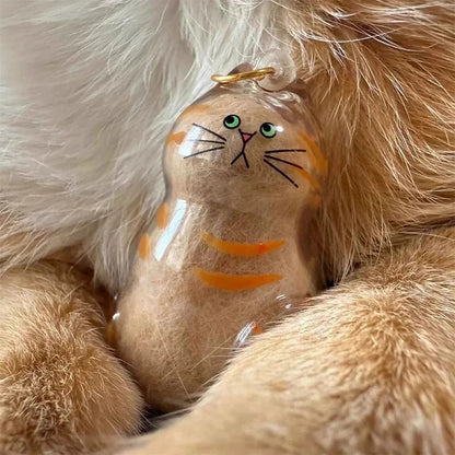 Cute Cat Fur Storage Pendant