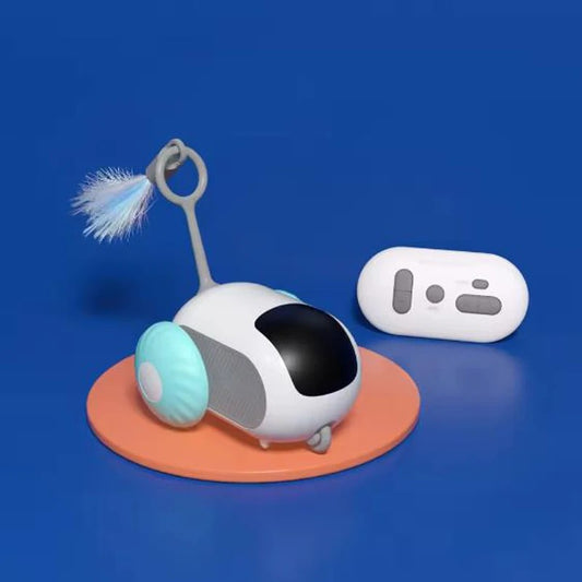 Car-Shaped Remote Control Electric Cat Toys